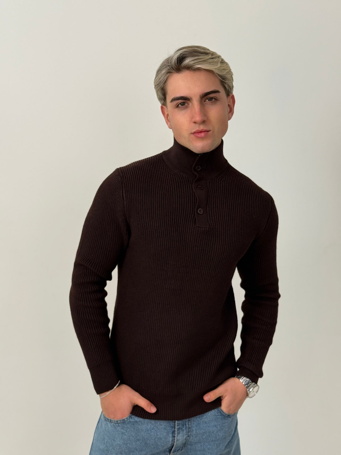 Sweater Linaje - Chocolate