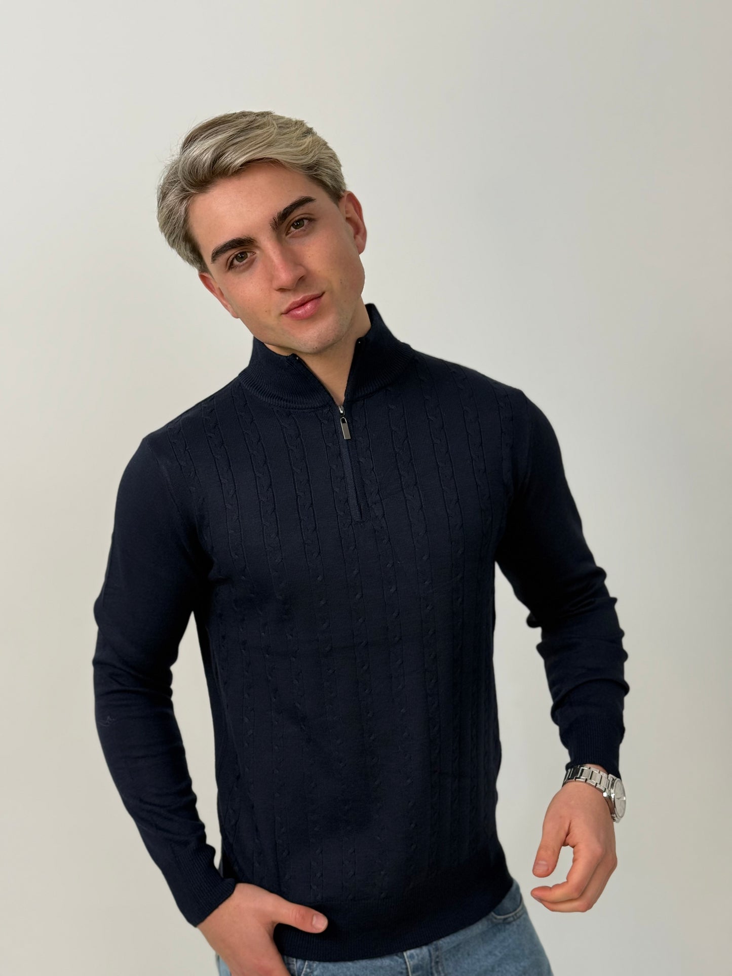 Sweater Esencia - Azul Marino