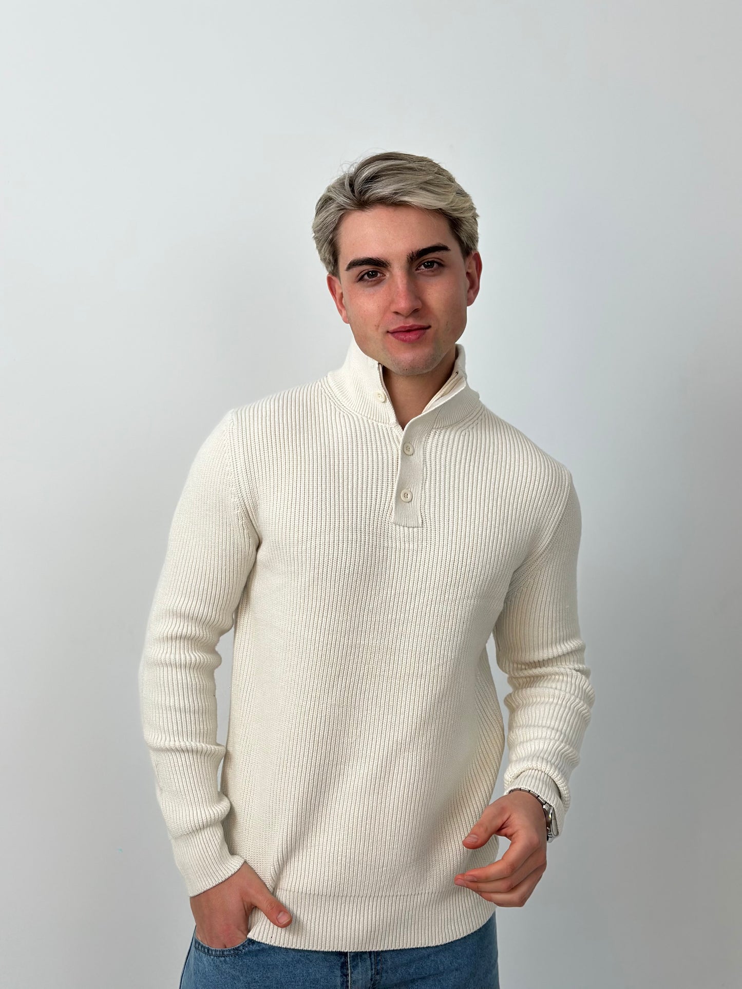 Sweater Linaje - Crudo