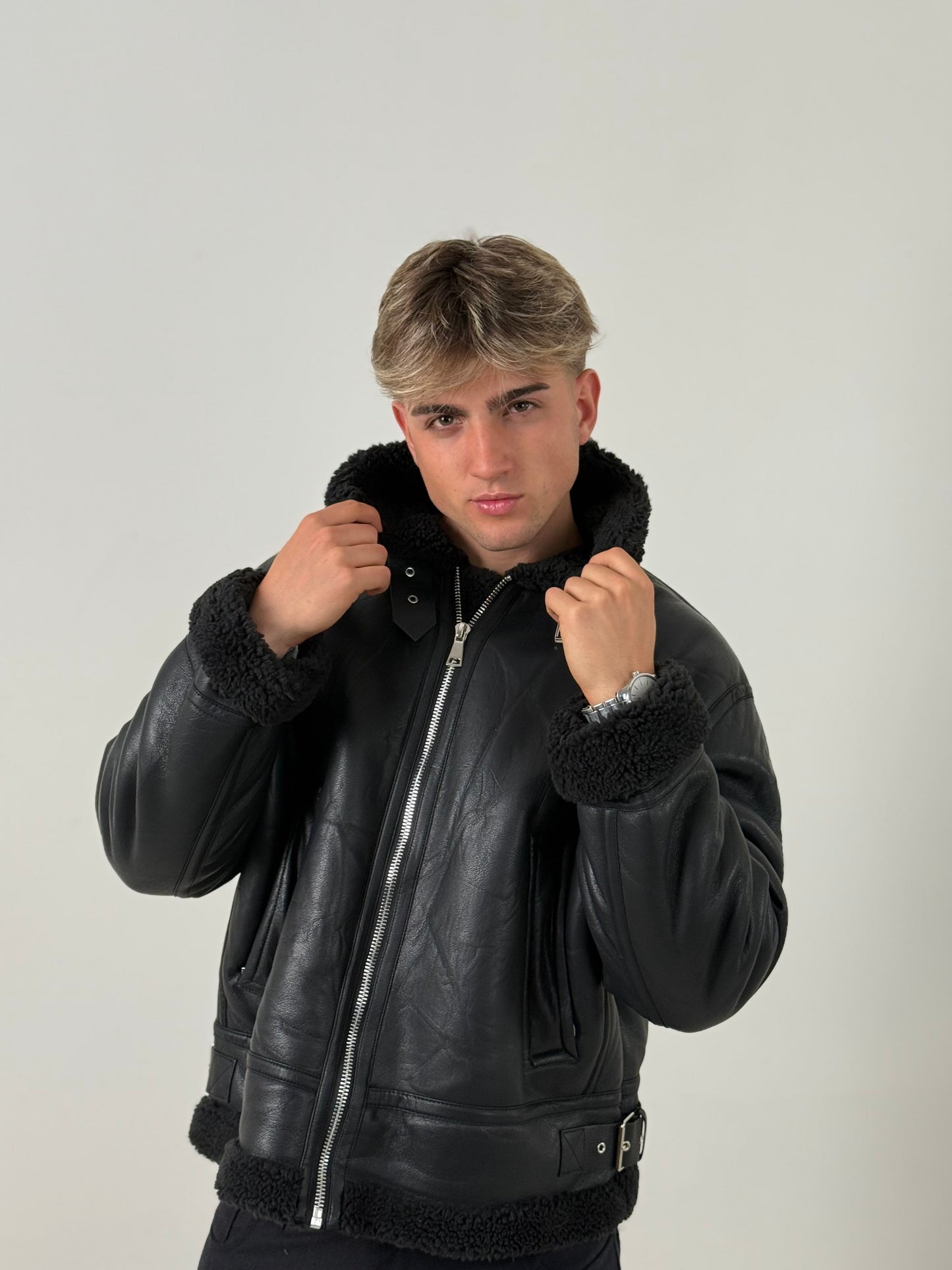 Chaqueta Gamulán Negra - Corderito Negro