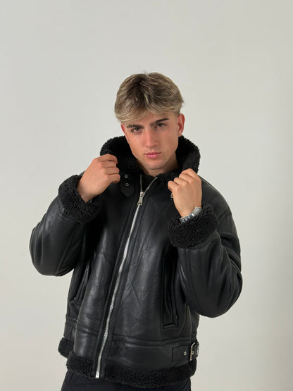 Chaqueta Gamulán Negra - Corderito Negro