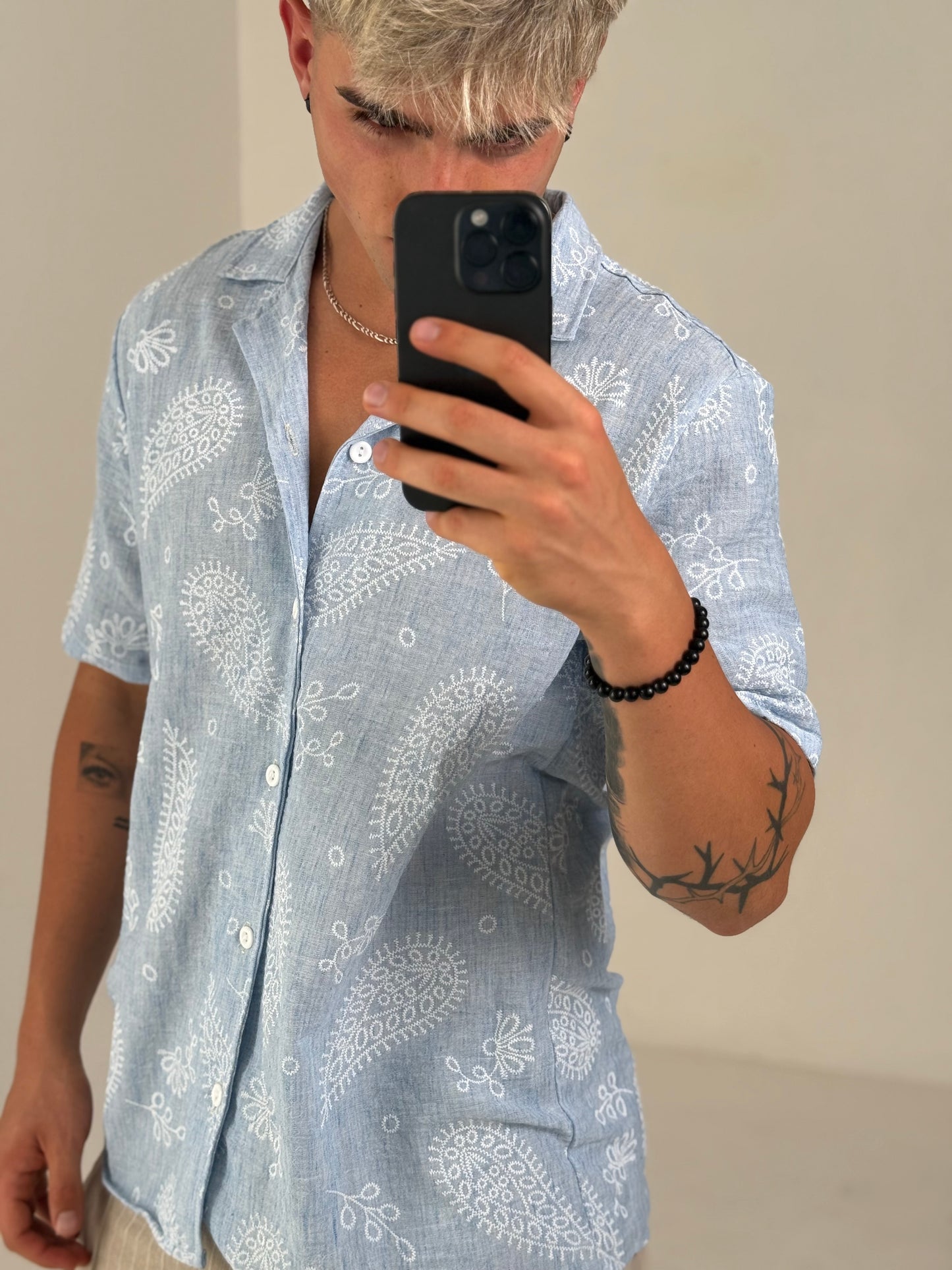 Sunset Lino - Sky Blue