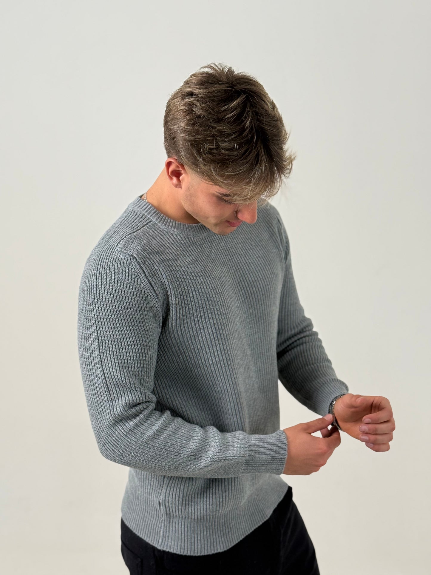 Sweater Knit Gris