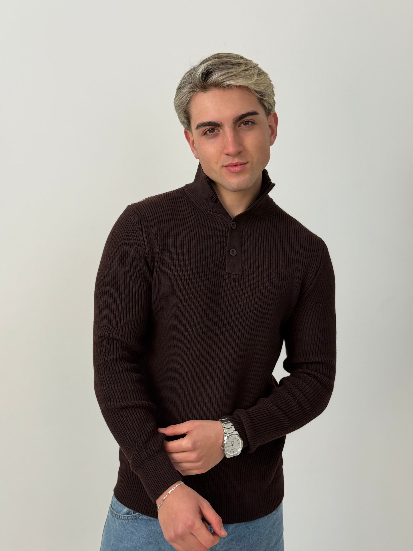 Sweater Linaje - Chocolate
