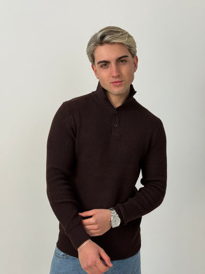 Sweater Linaje - Chocolate