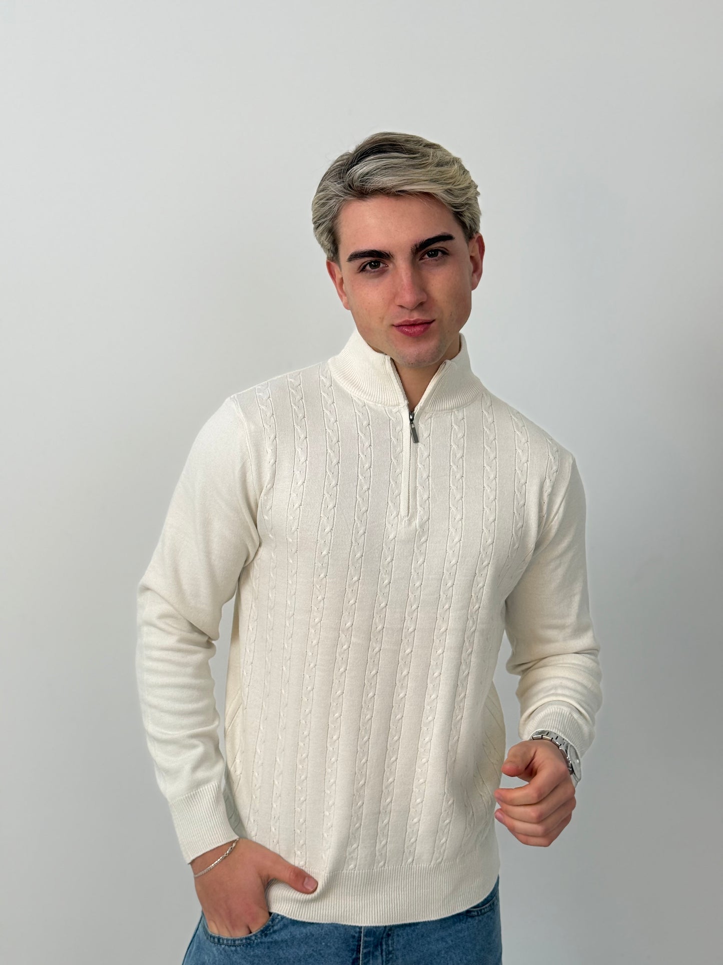 Sweater Esencia - Crudo
