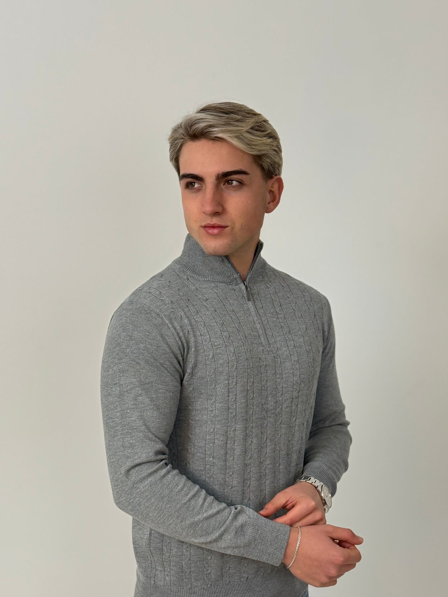 Sweater Esencia - Gris Claro