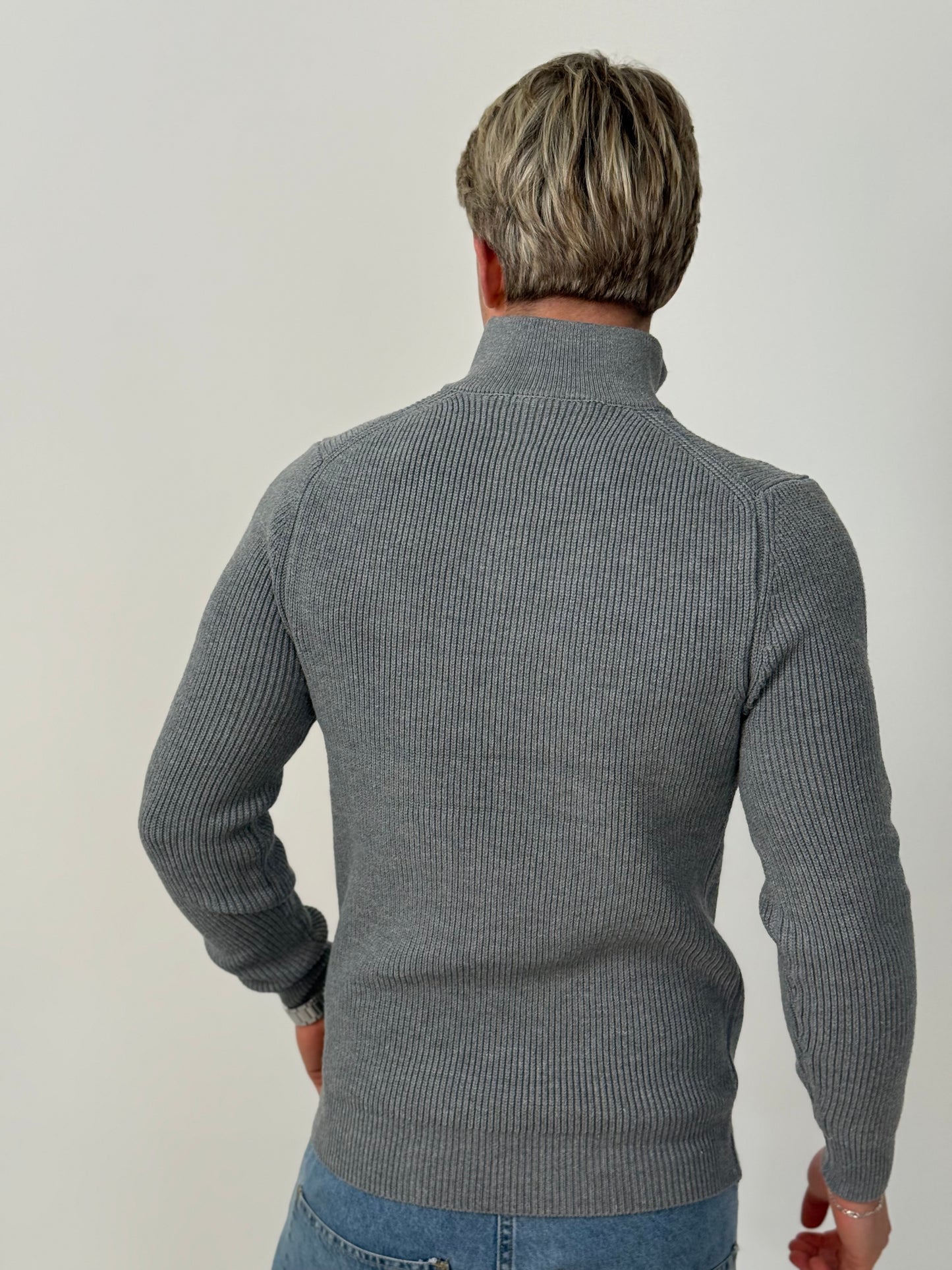 Sweater Linaje - Gris Claro