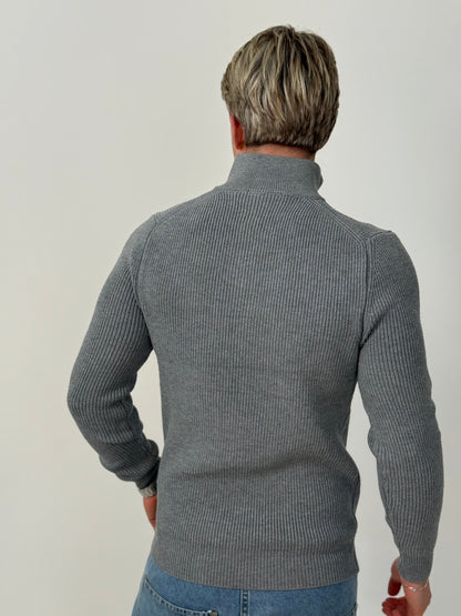 Sweater Linaje - Gris Claro