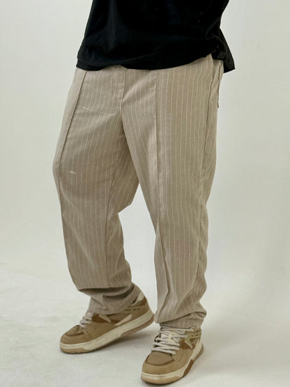 Pantalon Lino Relaxed Pro - Beige