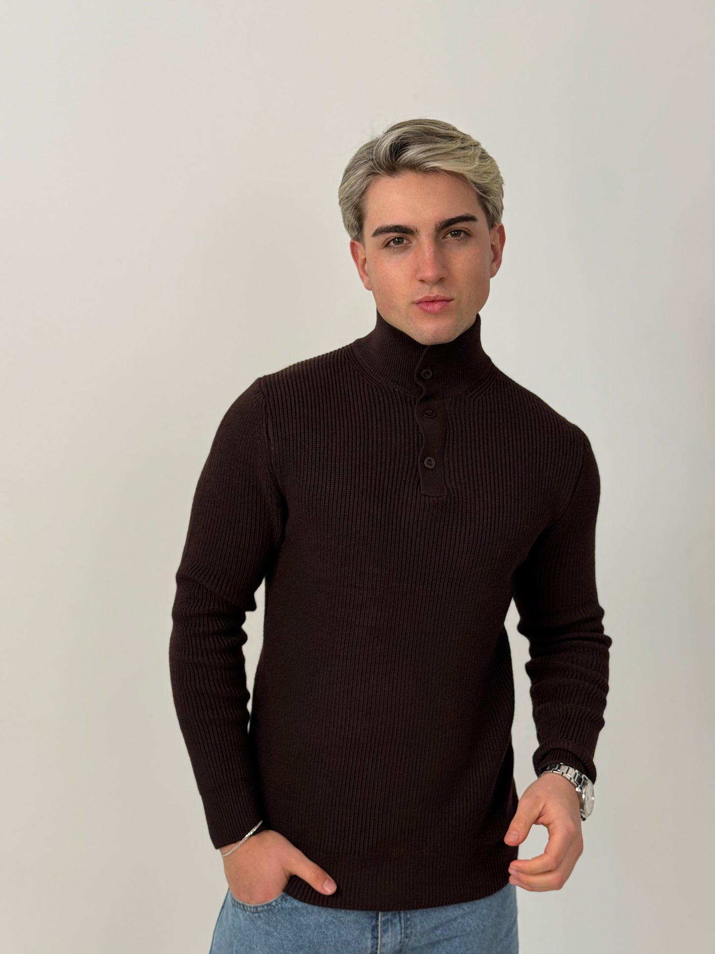 Sweater Linaje - Chocolate