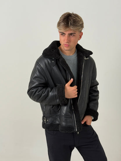 Chaqueta Gamulán Negra - Corderito Negro