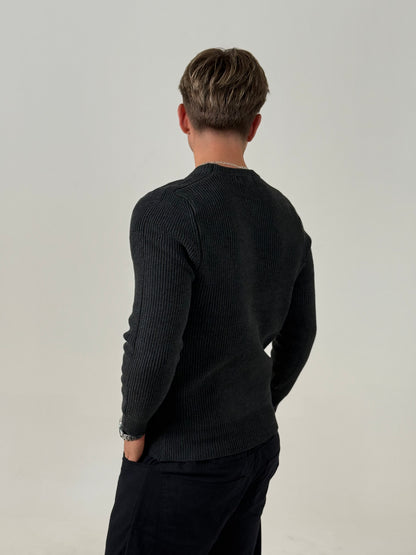 Sweater Knit Gris Oscuro