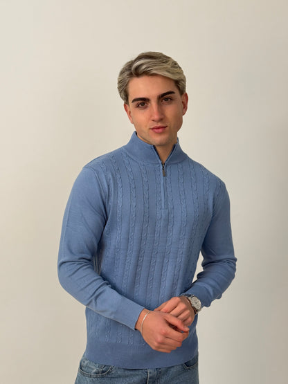 Sweater Esencia - Celeste