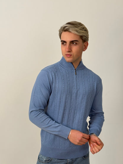 Sweater Esencia - Celeste