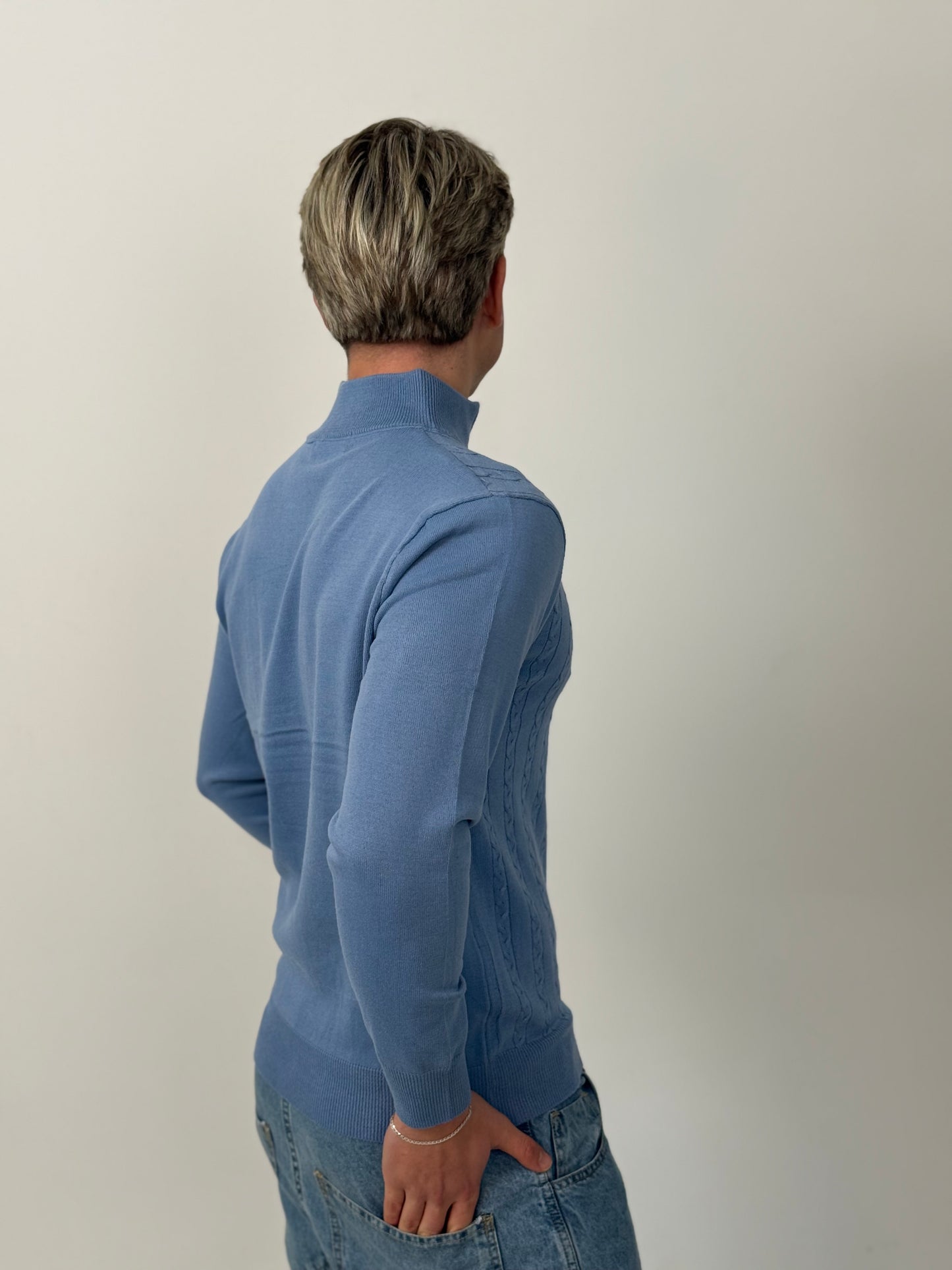 Sweater Esencia - Celeste