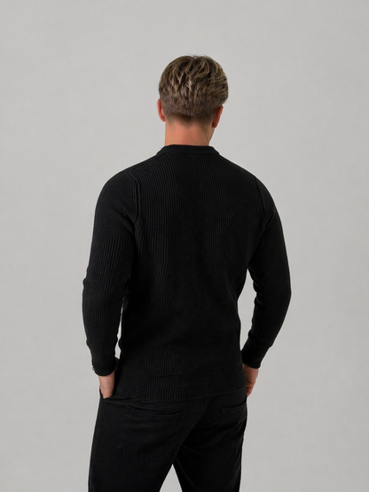 Sweater Knit Negro