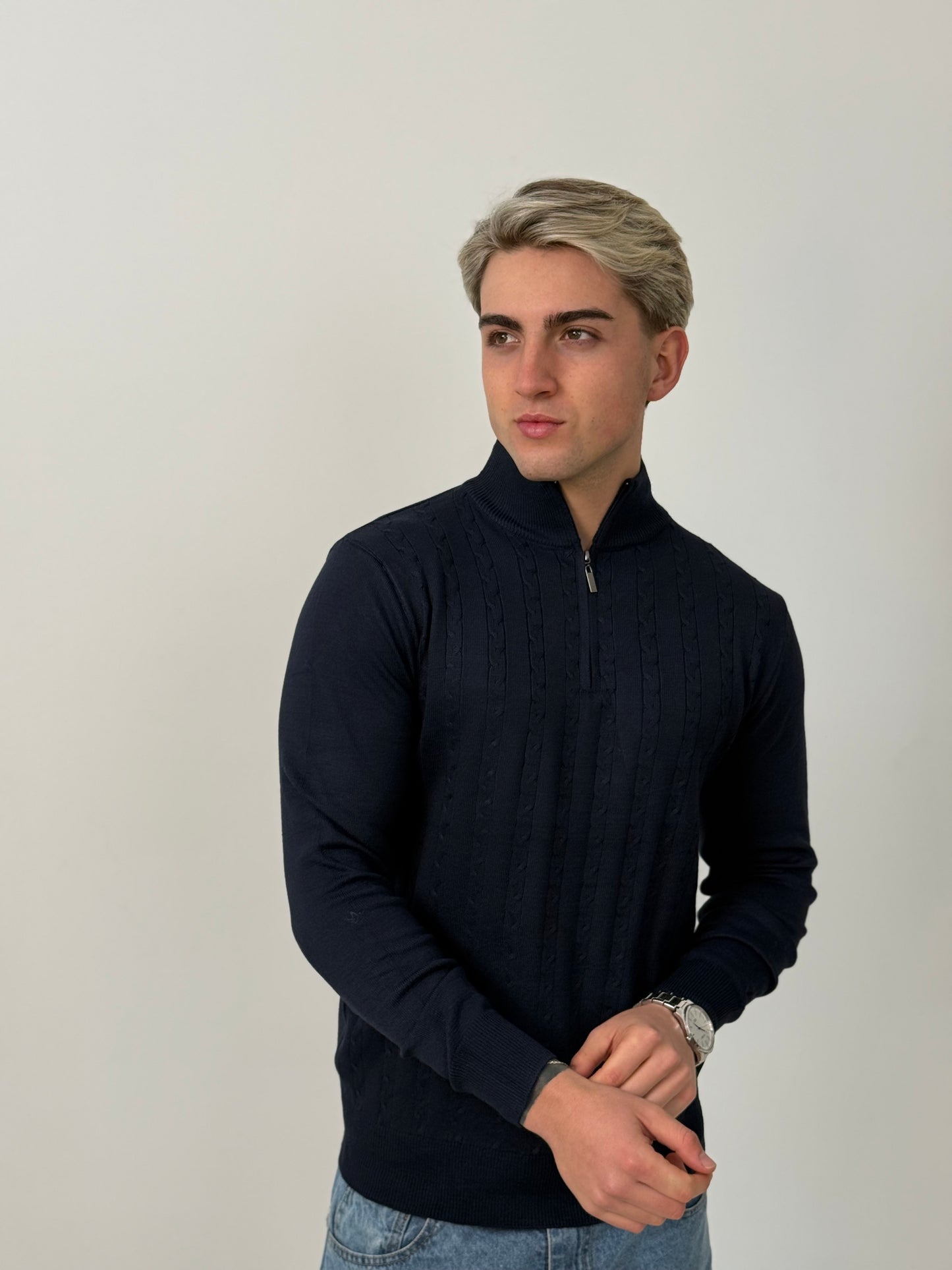 Sweater Esencia - Azul Marino