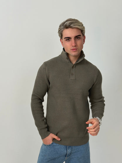 Sweater Linaje - Verde Oliva