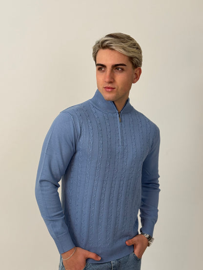 Sweater Esencia - Celeste