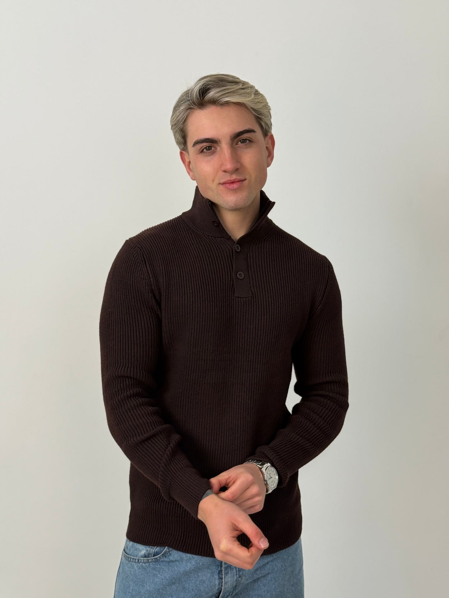 Sweater Linaje - Chocolate