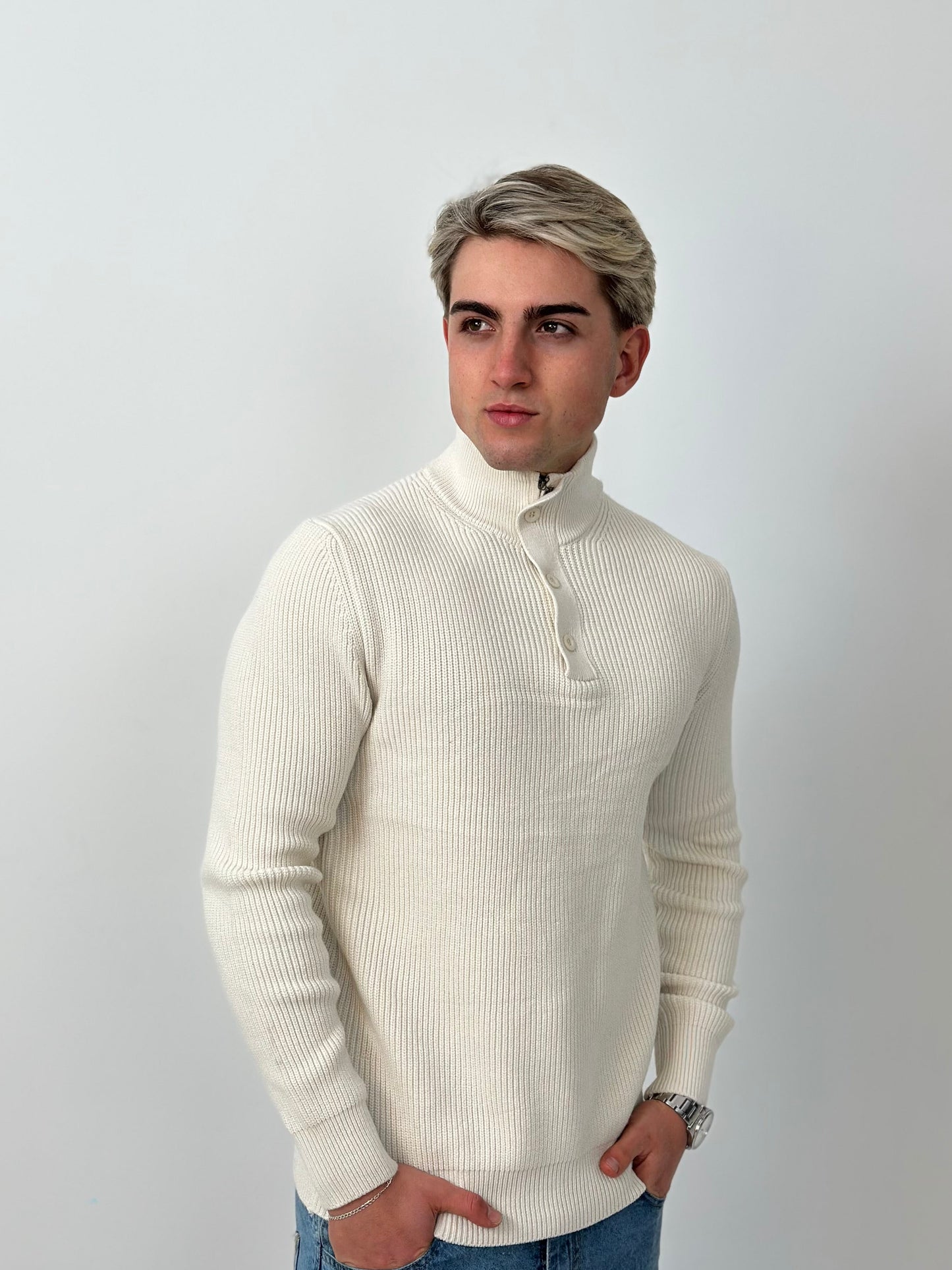 Sweater Linaje - Crudo