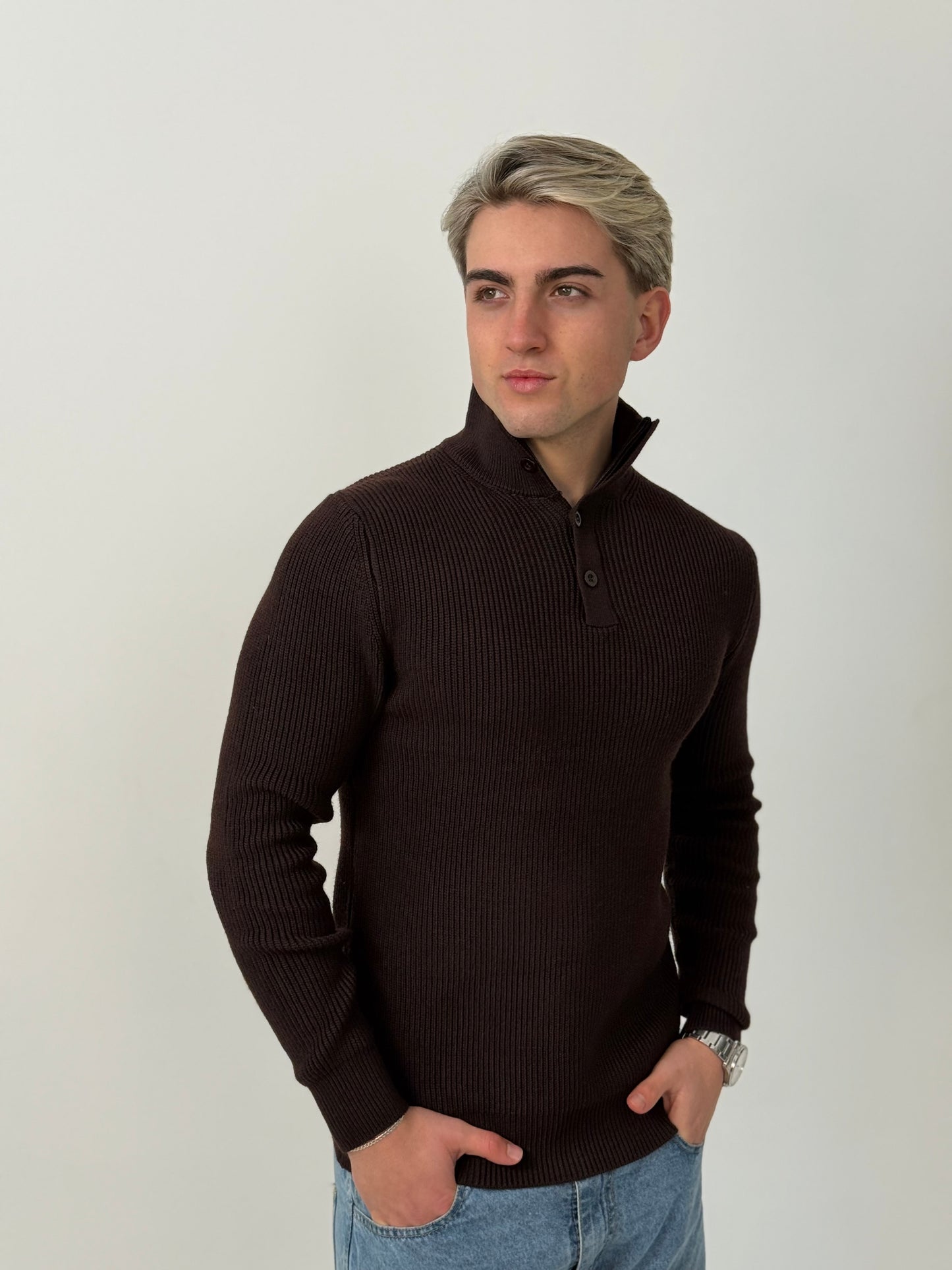 Sweater Linaje - Chocolate