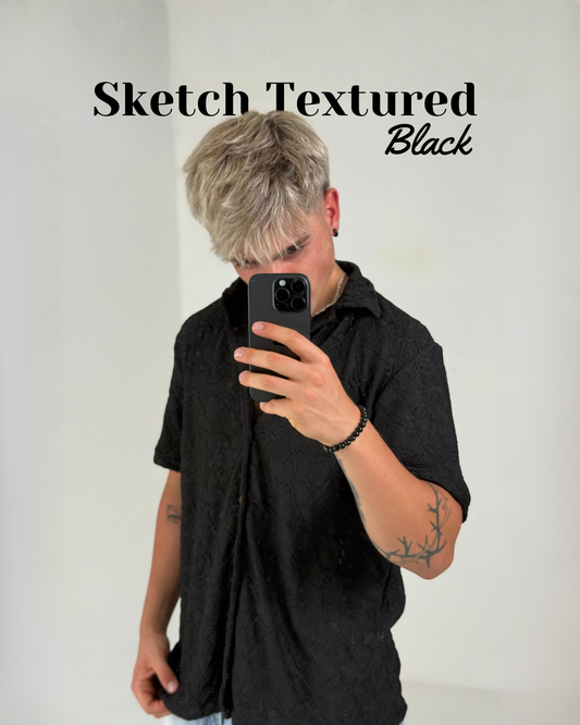 Sketch Textured - Black