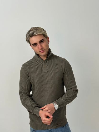 Sweater Linaje - Verde Oliva