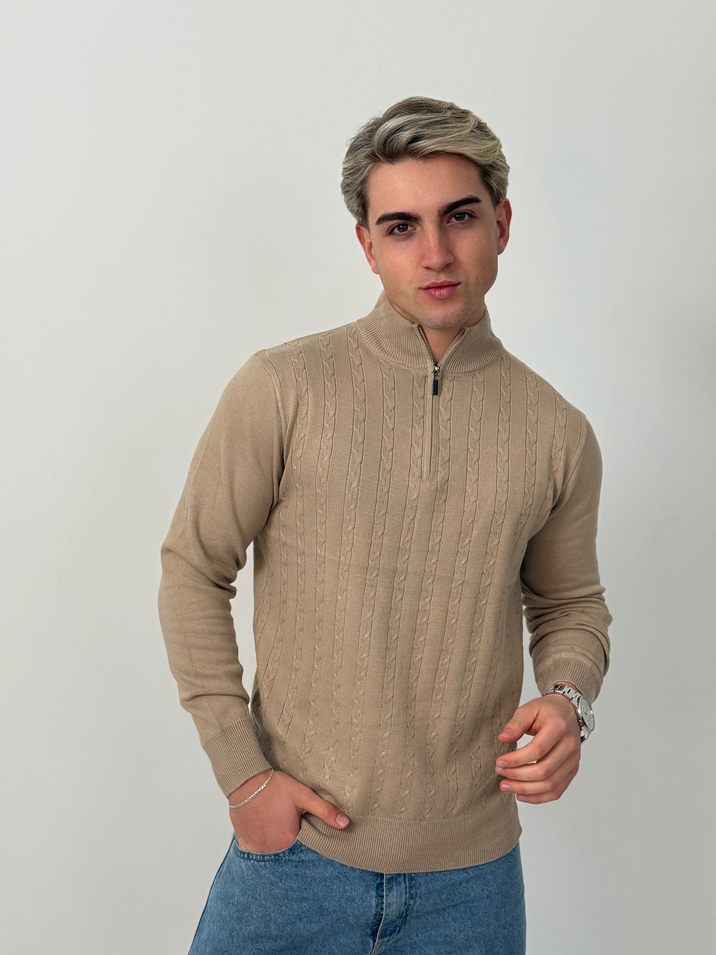 Sweater Esencia - Beige