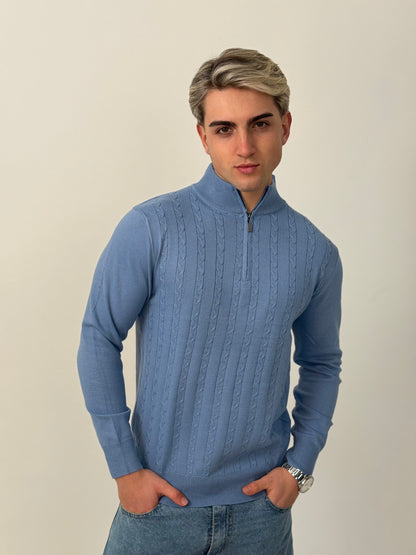 Sweater Esencia - Celeste
