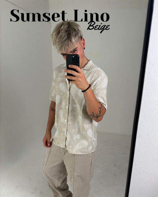 Sunset Lino - Beige