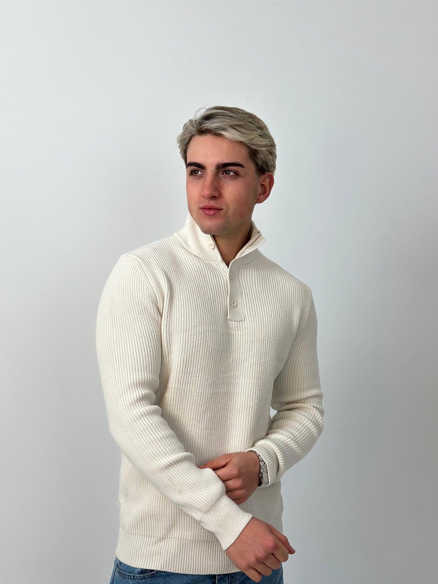 Sweater Linaje - Crudo